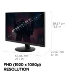 Monitor 24" Gamer ViewSonic VX2416A Full HD IPS 1ms USB-C - Imagen 9