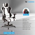 SOLARMAX SILLA GAMER 6001 BLANCA - Imagen 3