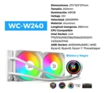 SOLARMAX WATER COOLER 240 Blanco - Imagen 3