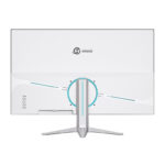 SOLARMAX Monitor 27" 2K QHD ARGB USB/DP/HDMI Blanco - Imagen 4